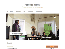 Tablet Screenshot of federicotaddia.com